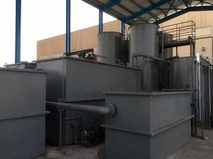 Čistička odpadových vôd na recykláciu plastov